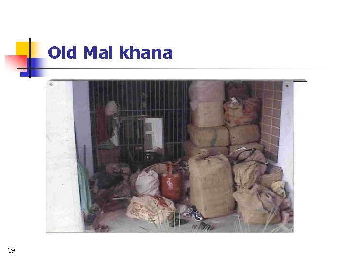 Old Mal khana 39 