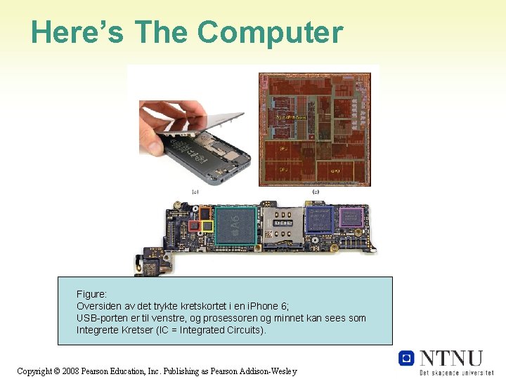 Here’s The Computer Figure: Oversiden av det trykte kretskortet i en i. Phone 6;