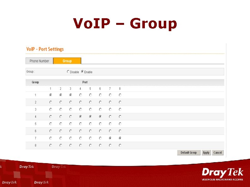 Vo. IP – Group 