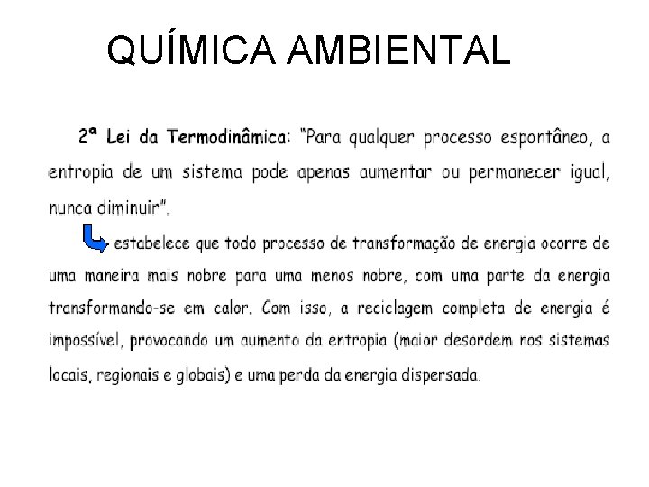 QUÍMICA AMBIENTAL 