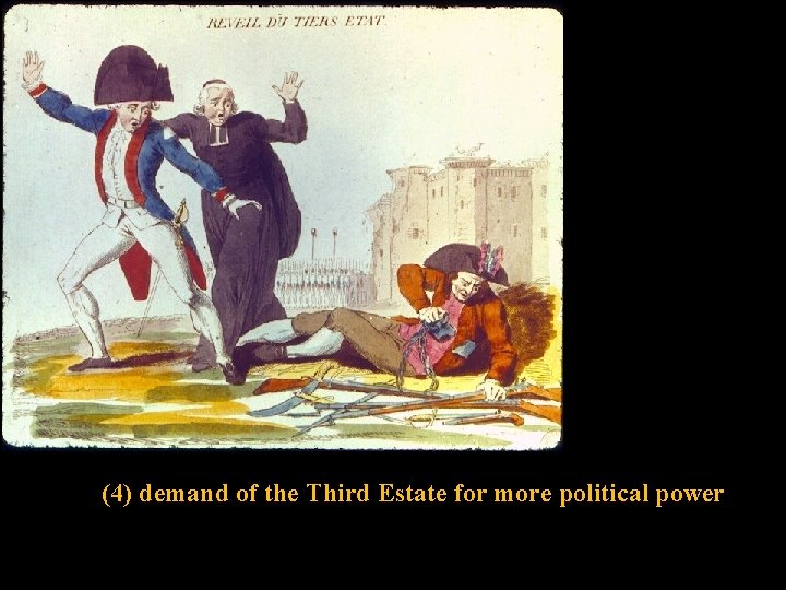 (4) demand of the Third Estate for more political power 