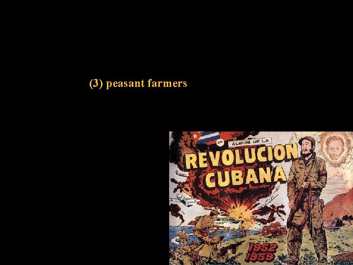 (3) peasant farmers 