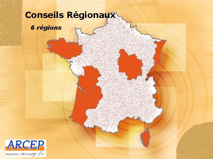 Conseils Régionaux 6 régions 
