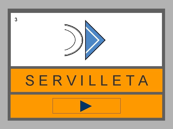 3 SERVILLETA 