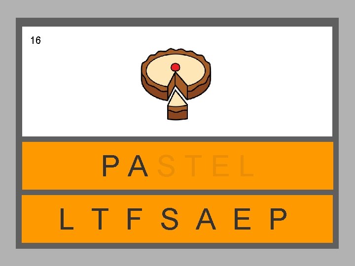 16 PASTEL L T F S A E P 