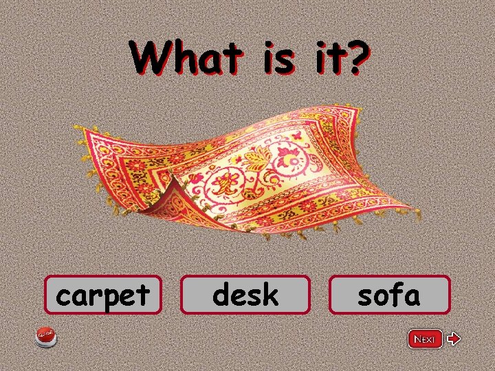 carpet desk sofa 