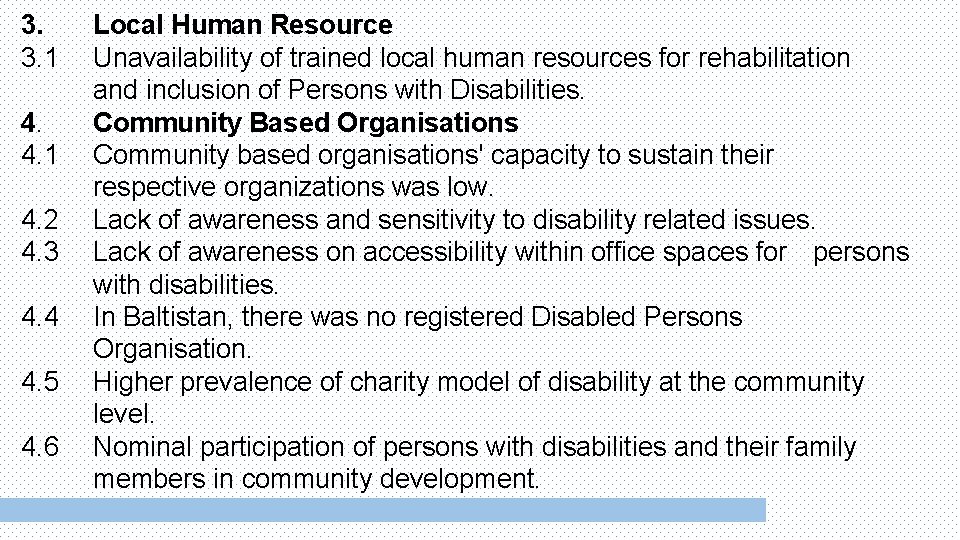 Sustainable Community Based Inclusive Development 2 nd CBR