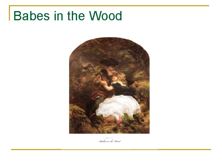 Babes in the Wood 