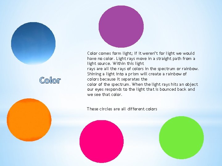Elements of Design By Sierra M Visual Comp