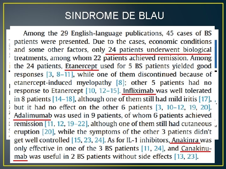 SINDROME DE BLAU 