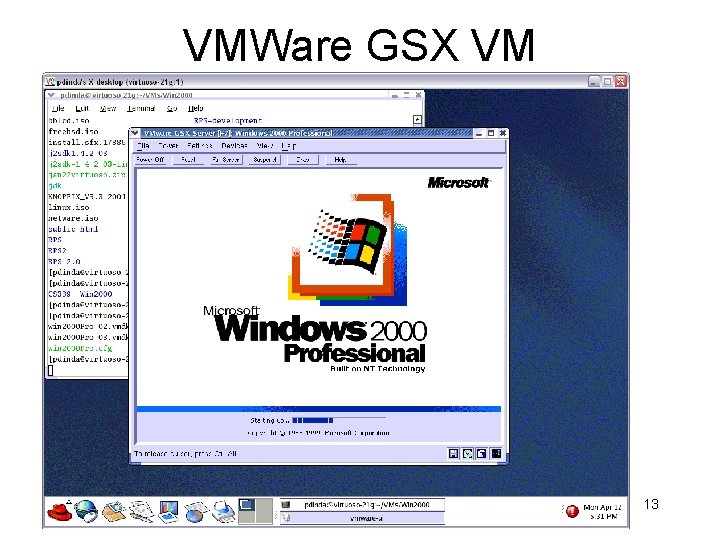 VMWare GSX VM 13 