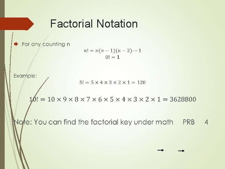 Factorial Notation 