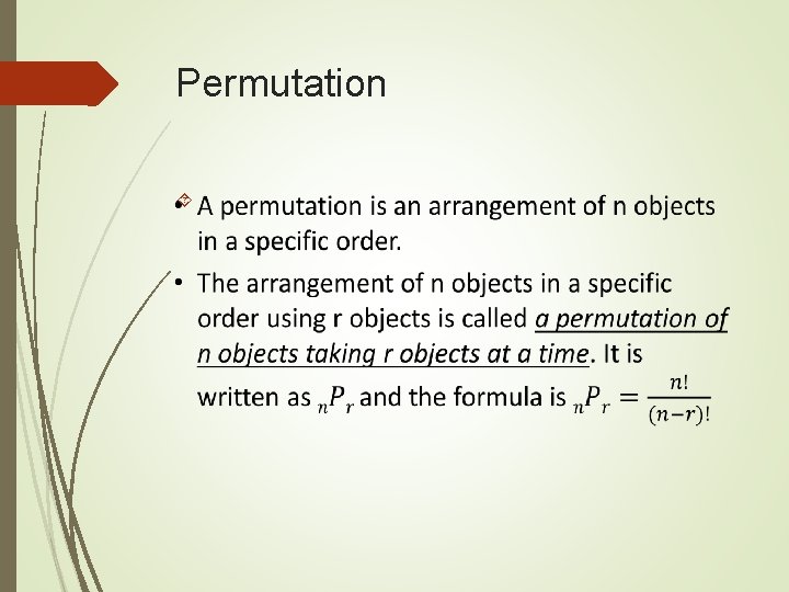 Permutation 