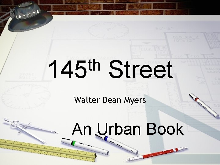 th 145 Street Walter Dean Myers An Urban Book 