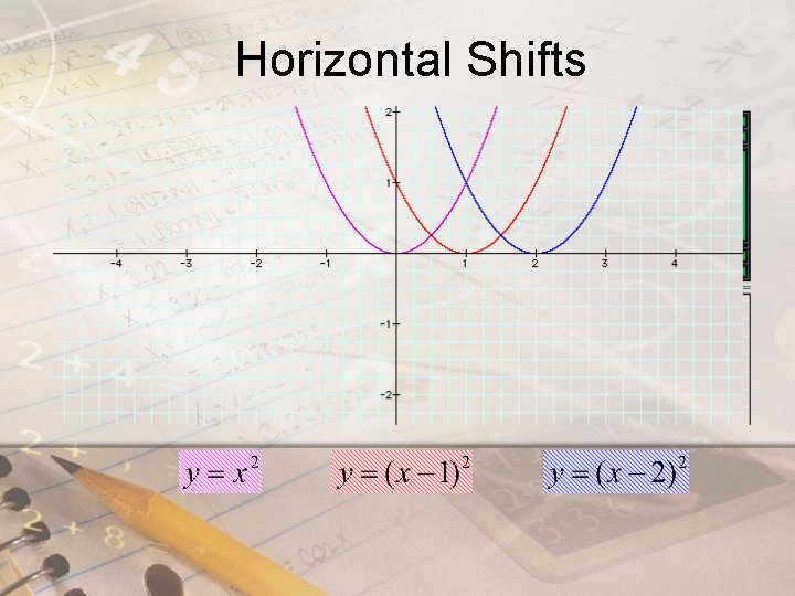 Horizontal Shifts 