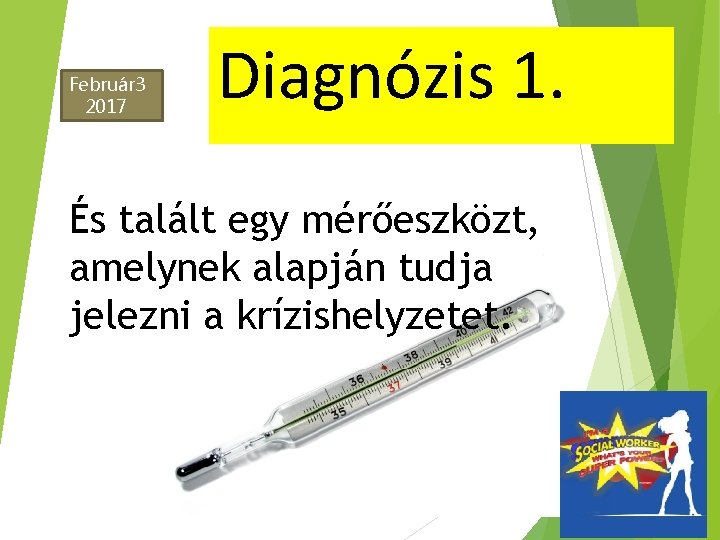 Február 3 2017 Diagnózis 1. És talált egy mérőeszközt, amelynek alapján tudja jelezni a