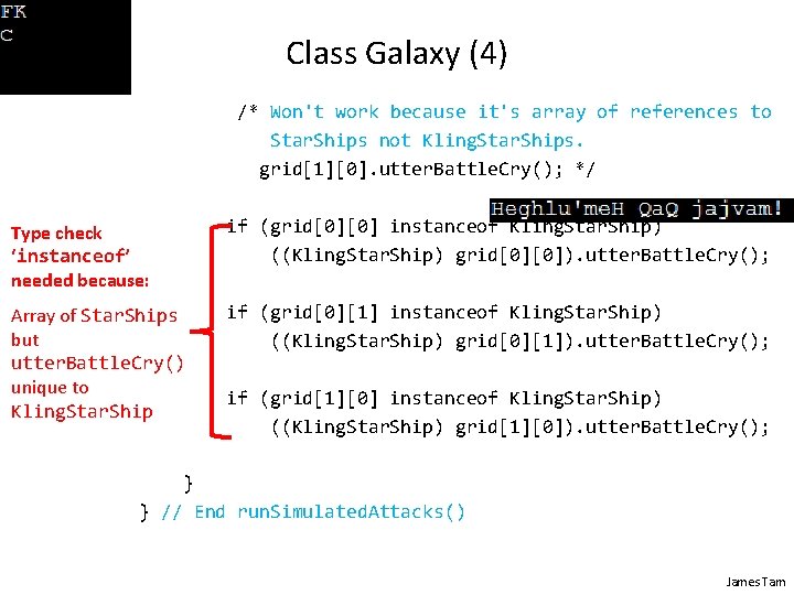 Class Galaxy (4) /* Won't work because it's array of references to Star. Ships