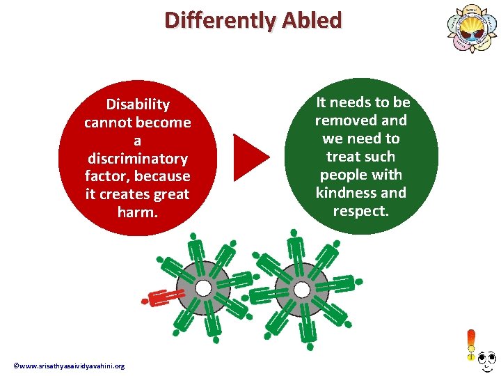 Differently Abled Disability cannot become a discriminatory factor, because it creates great harm. ©www.