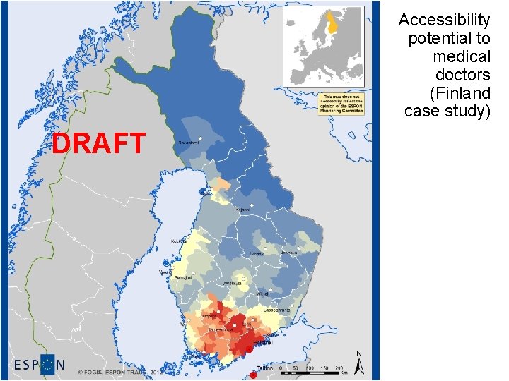 Accessibility potential to medical doctors (Finland case study) DRAFT 