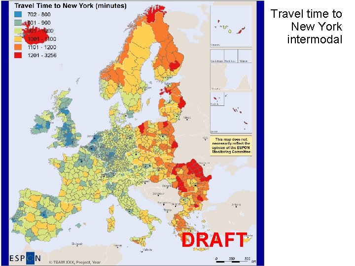 Travel time to New York intermodal DRAFT 