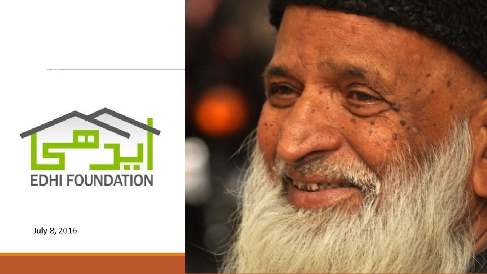 Abdul Sattar Edhi July 8, 2016 