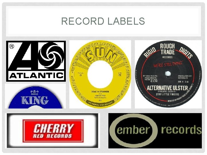 RECORD LABELS 