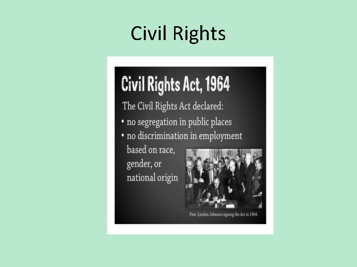 Civil Rights 