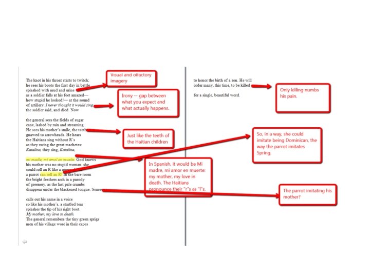 Poetry Introduced by Rita Dove Please read Parsley