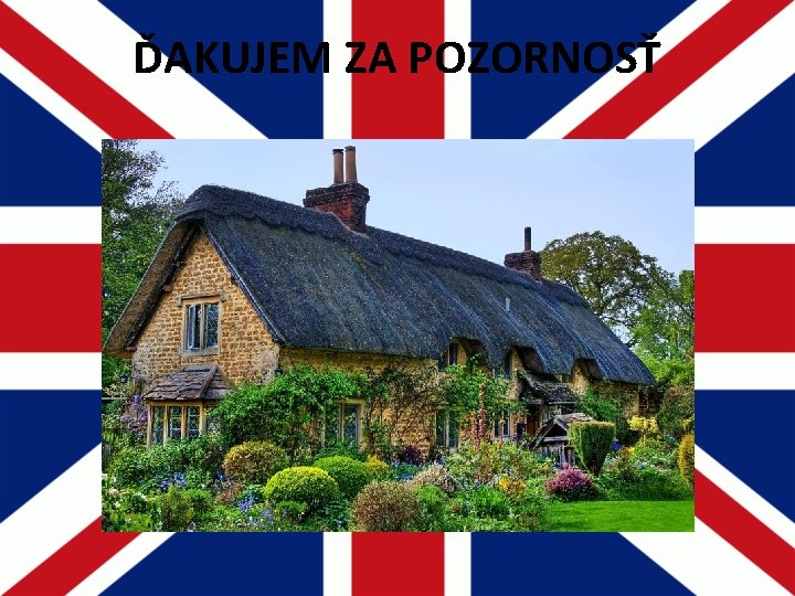 ĎAKUJEM ZA POZORNOSŤ ĎAKUJEM ZA POZORNOSŤ