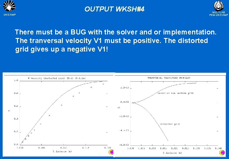 OUTPUT WKSH#4 UNICAMP MULTLAB FEM-UNICAMP There must be a BUG with the solver and