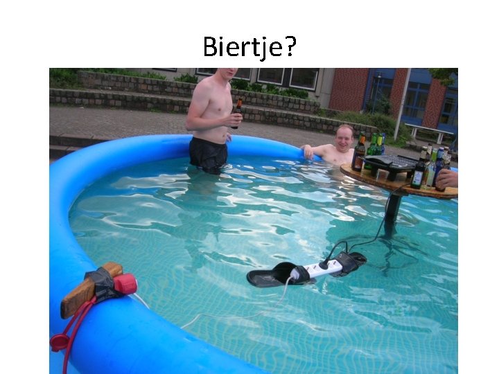 Biertje? 