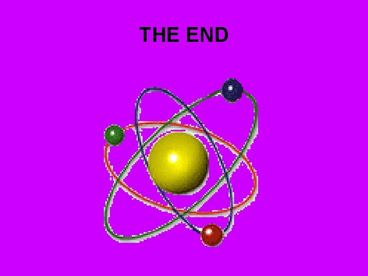 THE END 