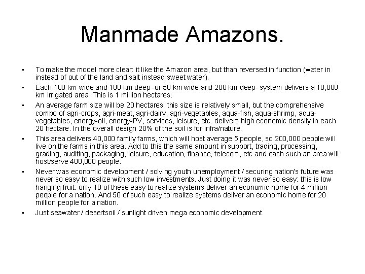 Manmade Amazons. • • • To make the model more clear: it like the