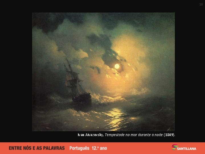 18 Ivan Aivazovsky, Tempestade no mar durante a noite (1849). 