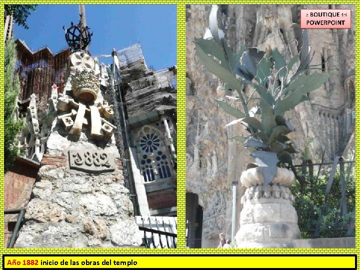 Año 1882 inicio de las obras del templo 
