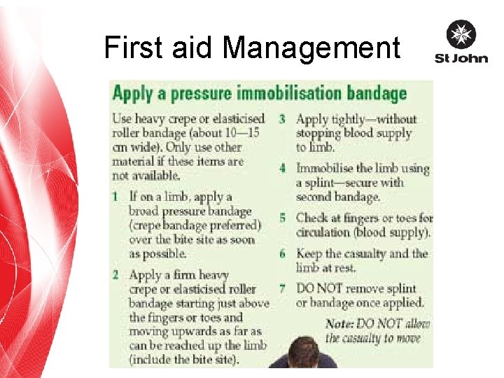 First aid Management 