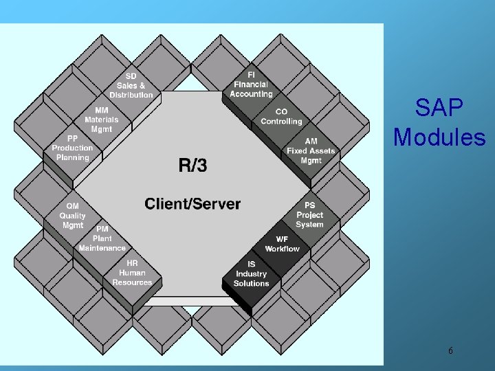 SAP Modules 6 