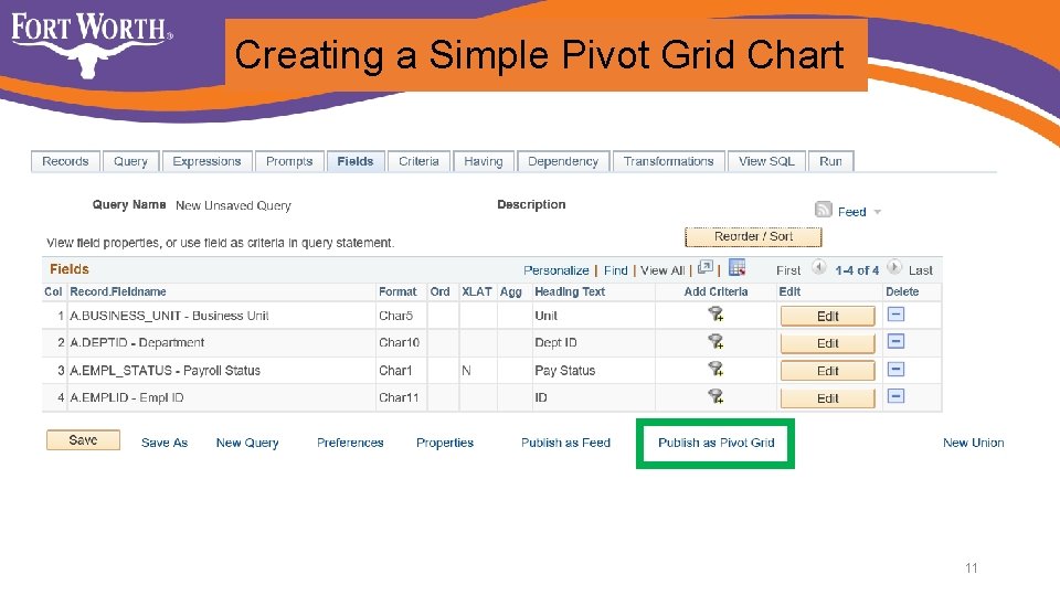 Creating a Simple Pivot Grid Chart 11 Creating a Simple Pivot Grid Chart 11