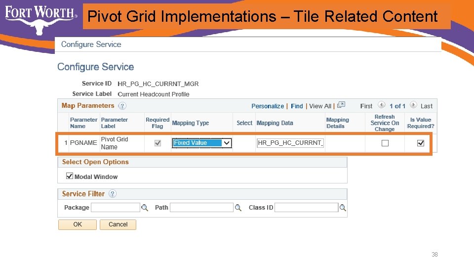 Pivot Grid Implementations – Tile Related Content 38 Pivot Grid Implementations – Tile Related Content 38