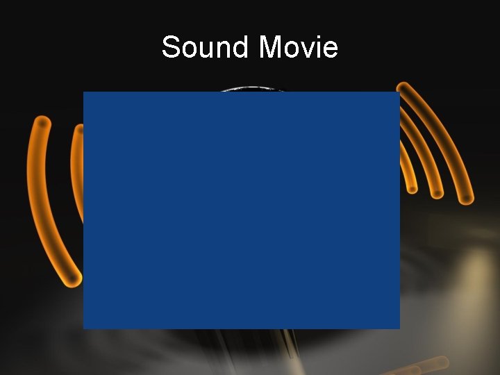 Sound Movie 