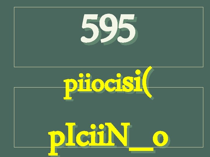 595 piiocisi( p. Icii. N_o 