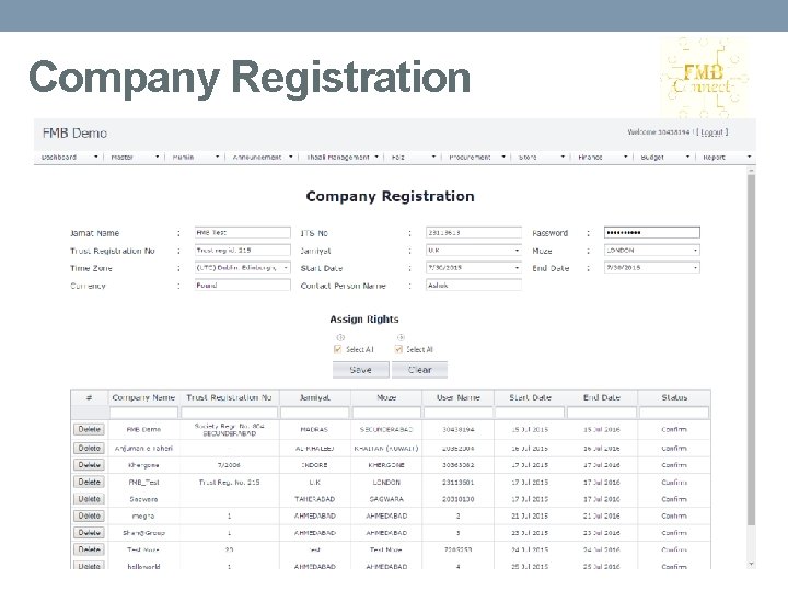 Company Registration 