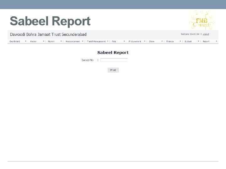 Sabeel Report 