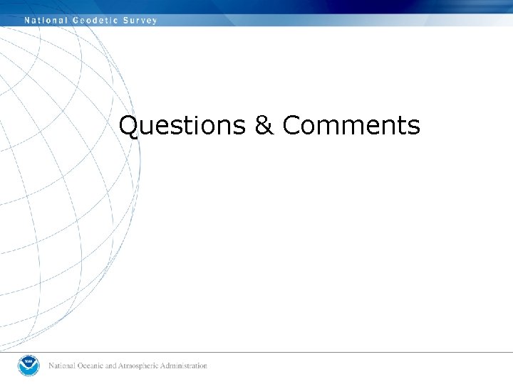 Questions & Comments 