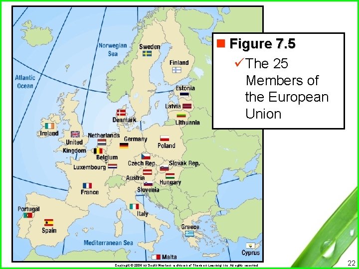 n Figure 7. 5 üThe 25 Members of the European Union Copyright © 2006