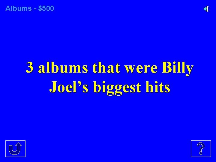 Albums - $500 3 albums that were Billy Joel’s biggest hits 