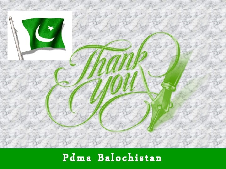 Pdma Balochistan 