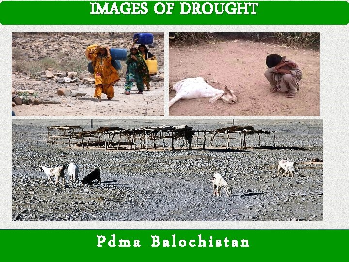 IMAGES OF DROUGHT Pdma Balochistan 