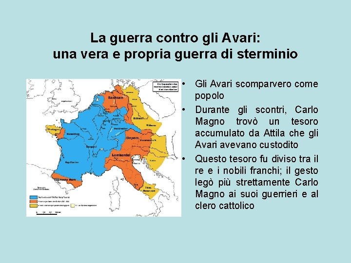 La guerra contro gli Avari: una vera e propria guerra di sterminio • Gli