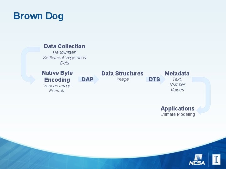 Brown Dog Data Collection Handwritten Settlement Vegetation Data Native Byte Encoding Various Image Formats